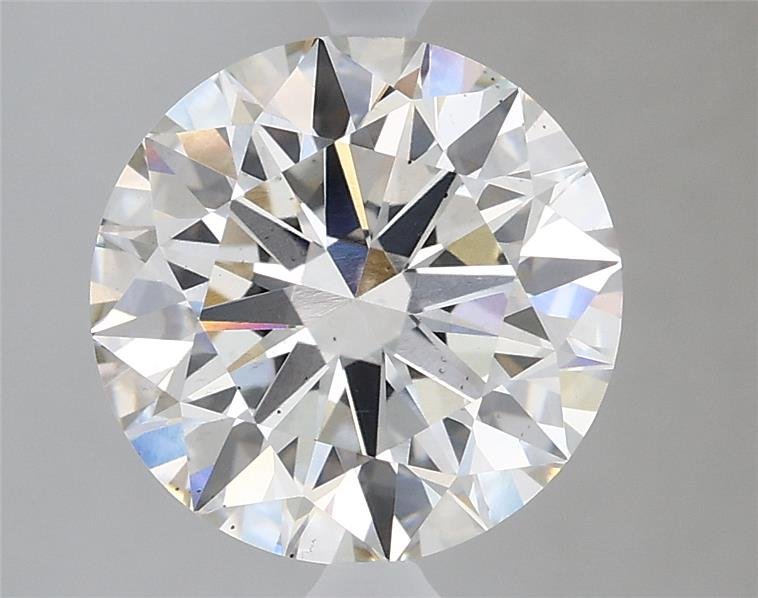 2.54ct H VS2 Excellent Cut Round Lab Grown Diamond