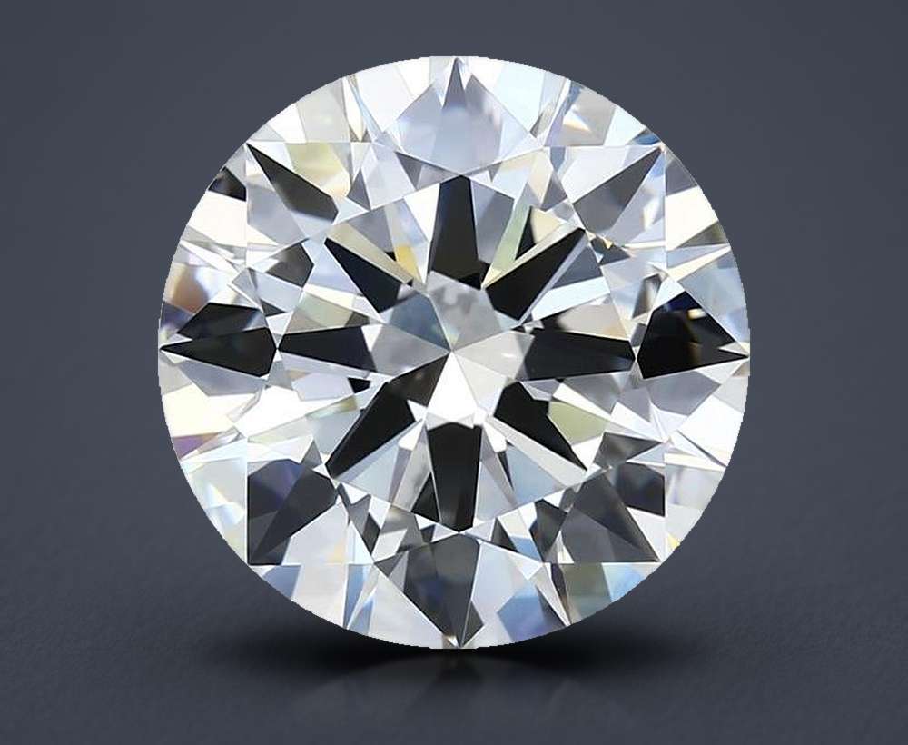 6.12 Carat Round Natural Diamond