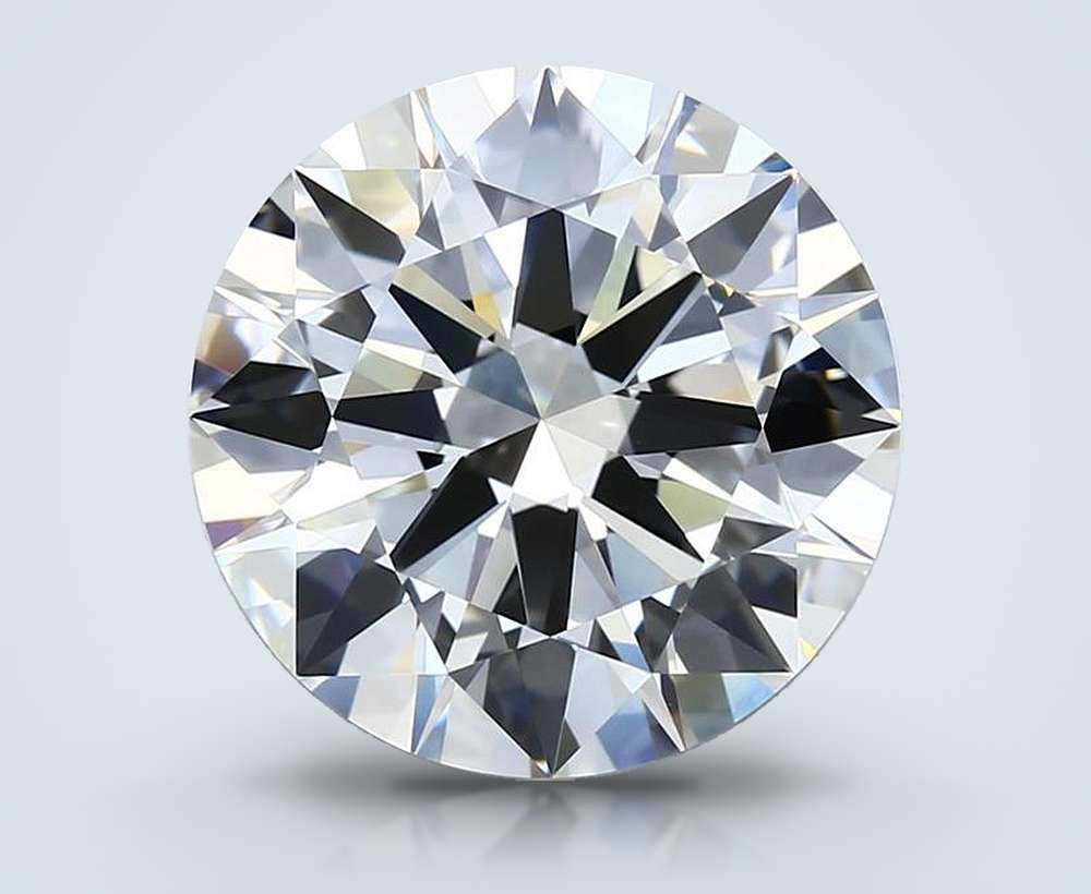 6.12 Carat Round Natural Diamond