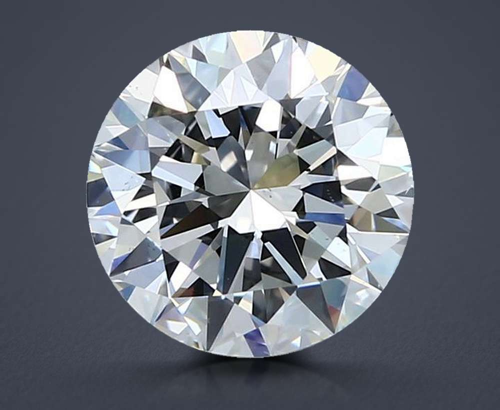 3.01 Carat Round Natural Diamond