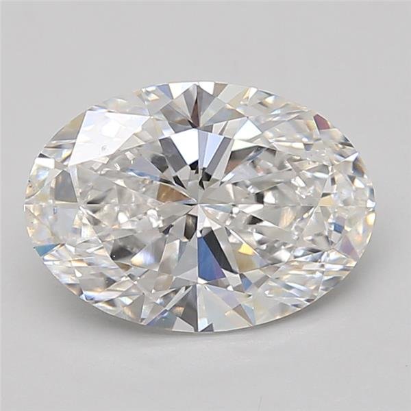 3.00 Carat Oval Lab Diamond