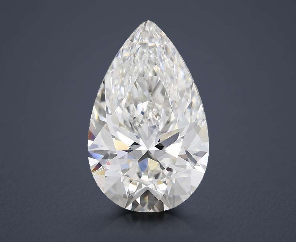 4.80 Carat Pear Lab Diamond