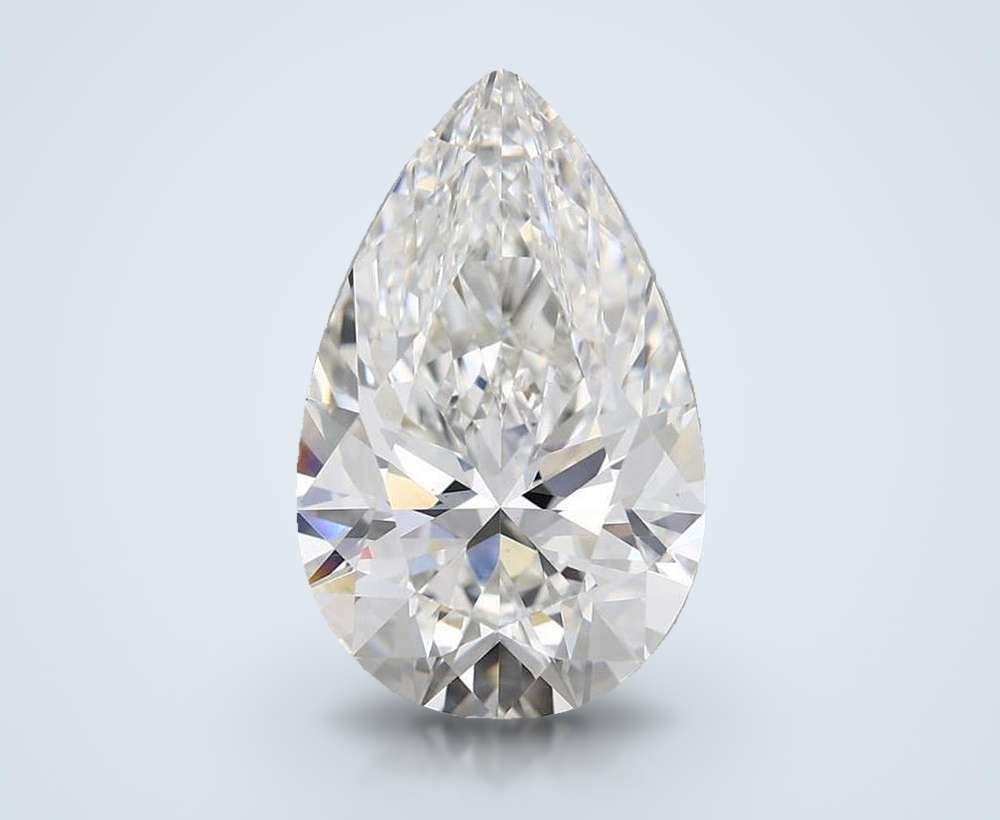 4.80 Carat Pear Lab Diamond