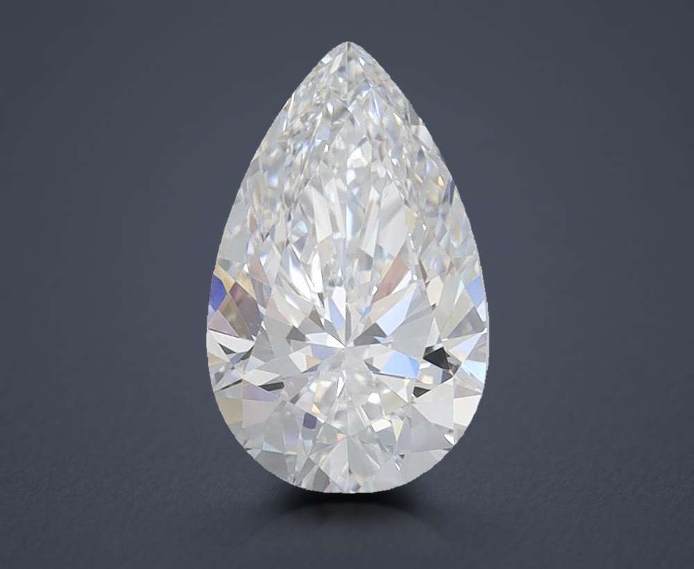 1.23 Carat Pear Lab Diamond
