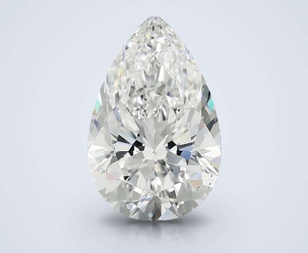 1.64 Carat Pear Lab Diamond