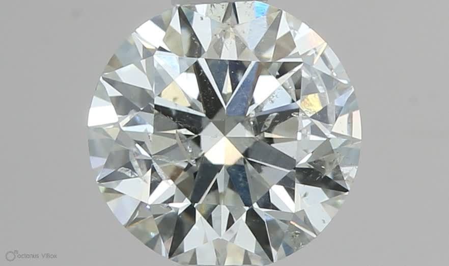 1.03ct K SI2 Rare Carat Ideal Cut Round Diamond