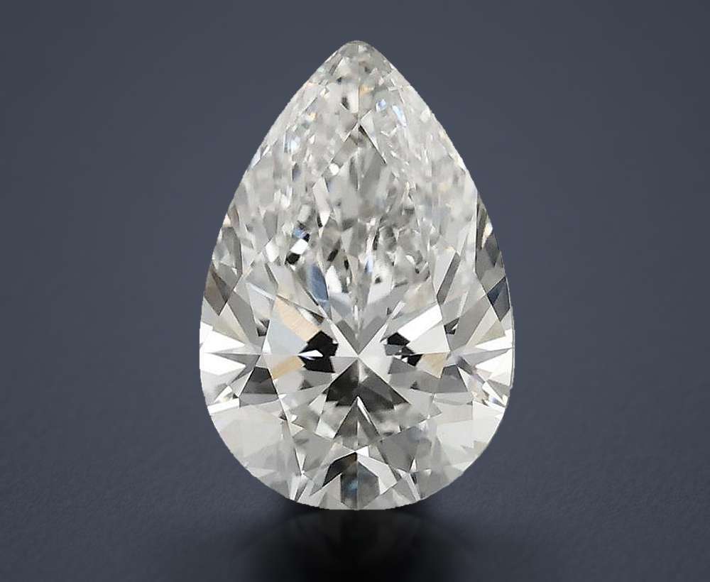 2.10 Carat Pear Lab Diamond