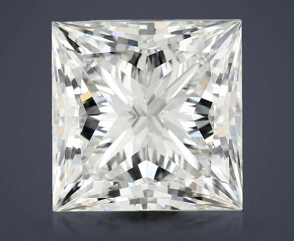 6.73 Carat Princess Lab Diamond
