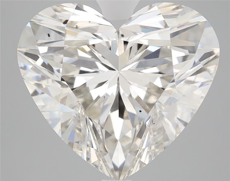 4.58ct H VS2 Rare Carat Ideal Cut Heart Lab Grown Diamond