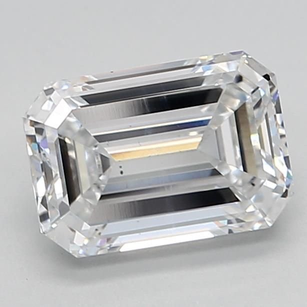 1.95ct E VS2 Rare Carat Ideal Cut Emerald Lab Grown Diamond