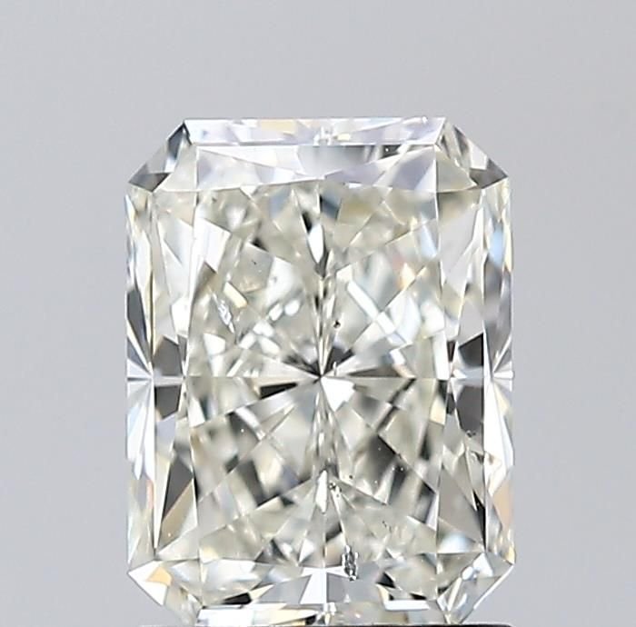 1.52ct K SI2 Rare Carat Ideal Cut Radiant Diamond