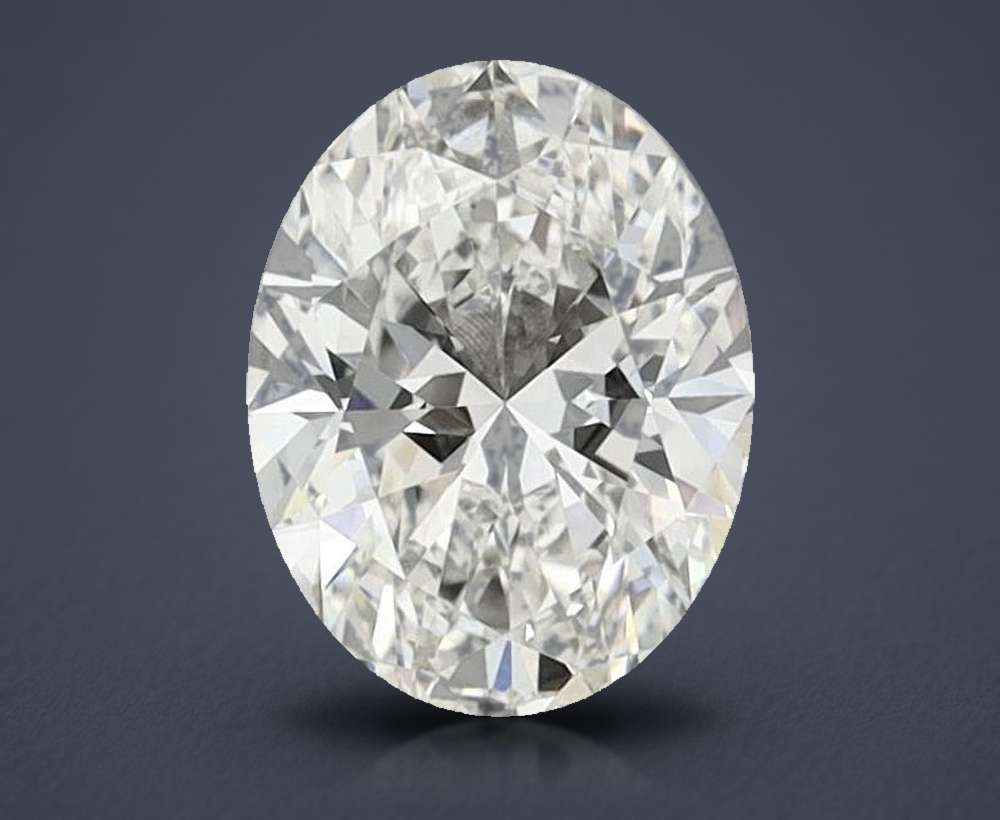1.45 Carat Oval Lab Diamond