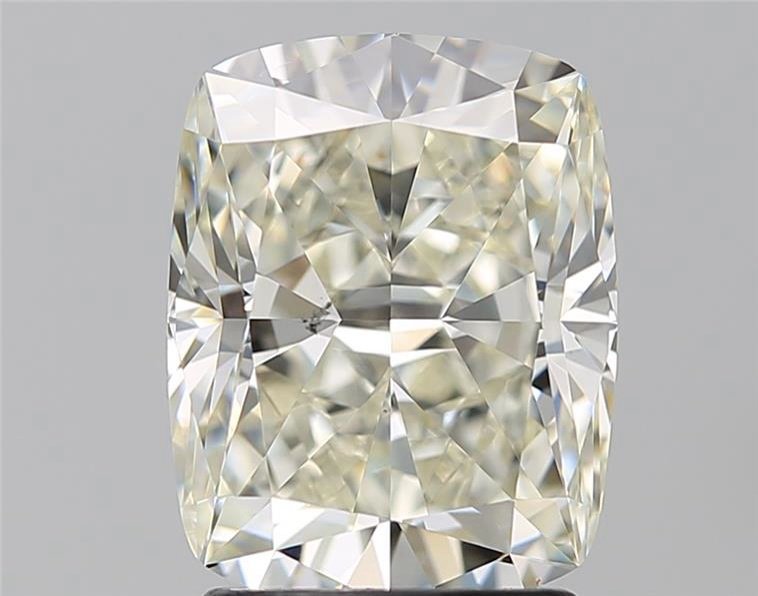 2.54ct K SI1 Rare Carat Ideal Cut Cushion Diamond