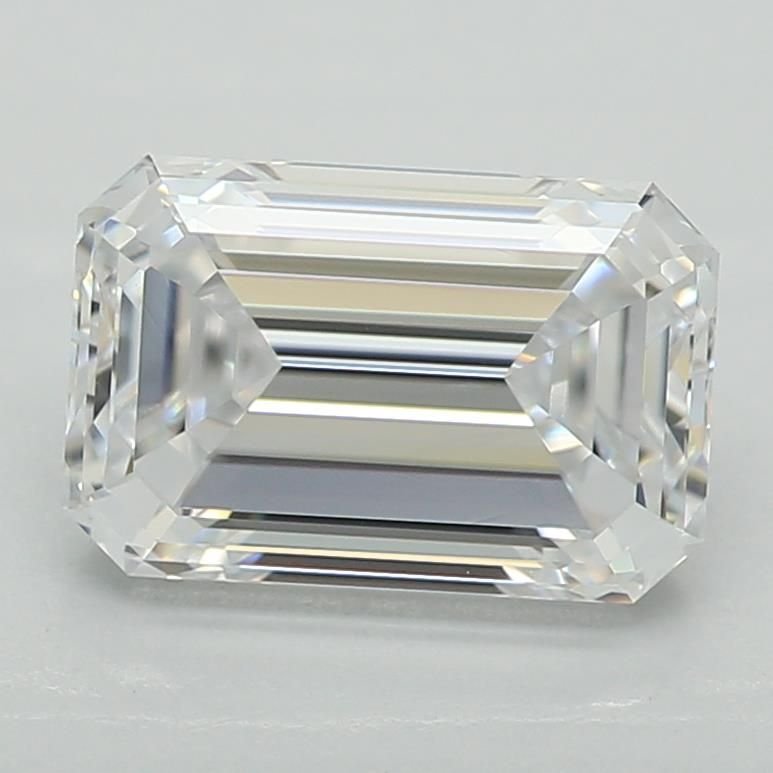 1.00ct D VS2 Excellent Cut Emerald Lab Grown Diamond