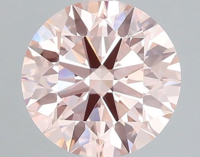 1.52 Ct. Fancy Intense Pink Round Lab Diamond