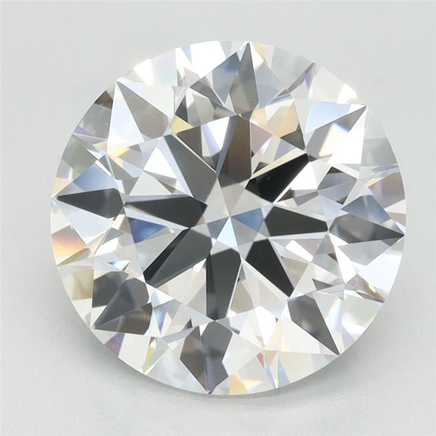 3.88ct E VVS1 Rare Carat Ideal Cut Round Lab Grown Diamond