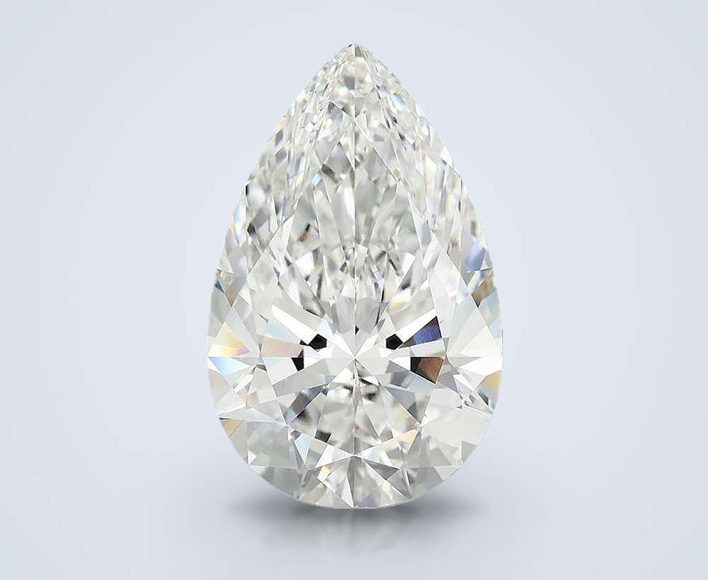 9.10 Carat Pear Lab Diamond