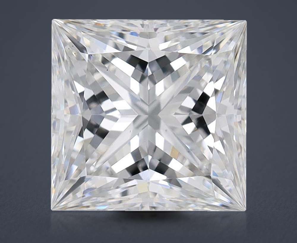 3.74 Carat Princess Lab Diamond