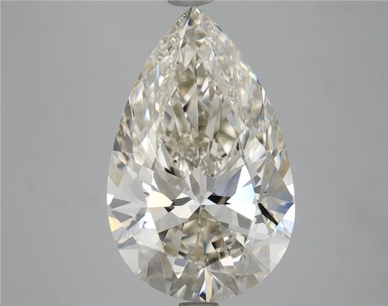 5.02ct J VS1 Rare Carat Ideal Cut Pear Lab Grown Diamond