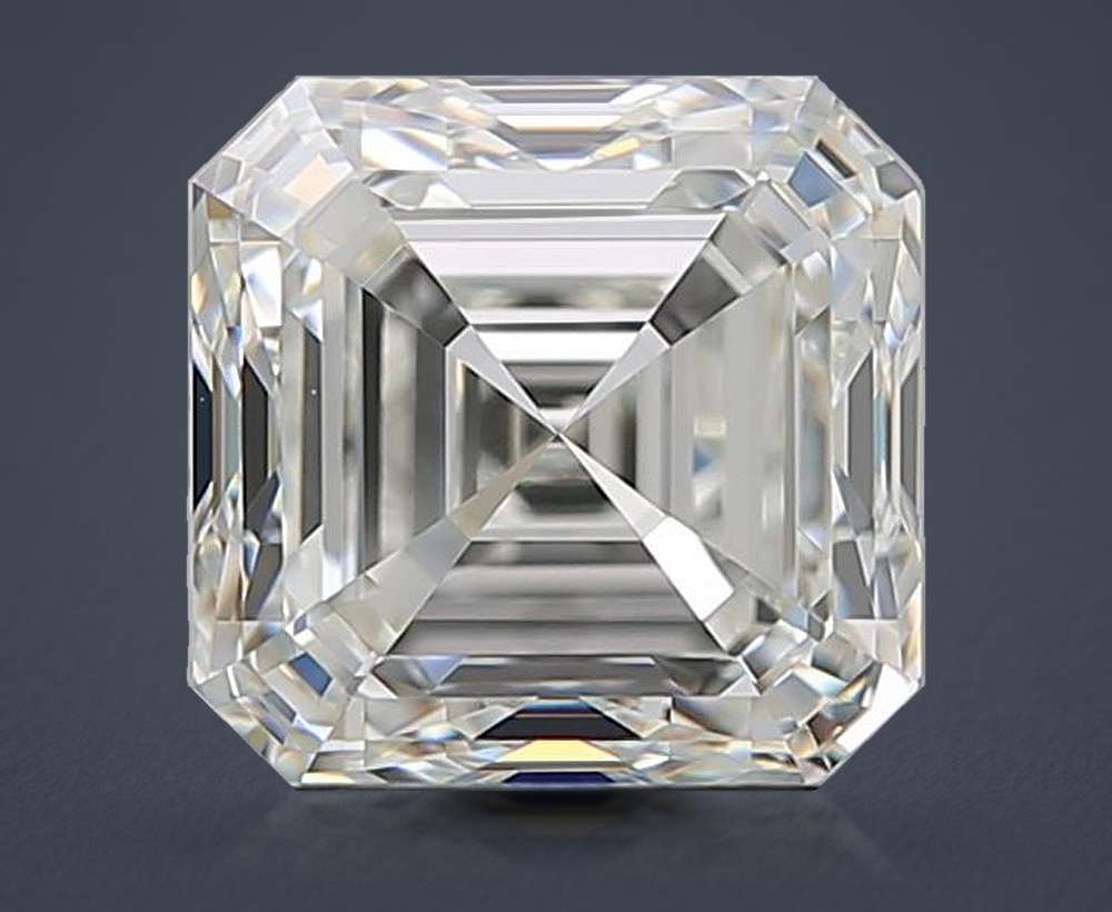 1.90 Carat Asscher Natural Diamond