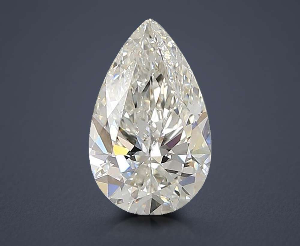1.53 Carat Pear Lab Diamond