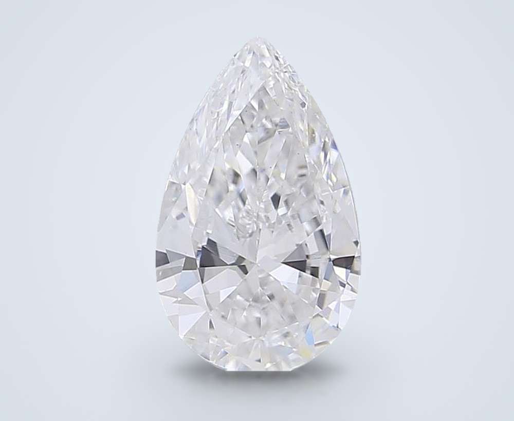 0.83 Carat Pear Lab Diamond