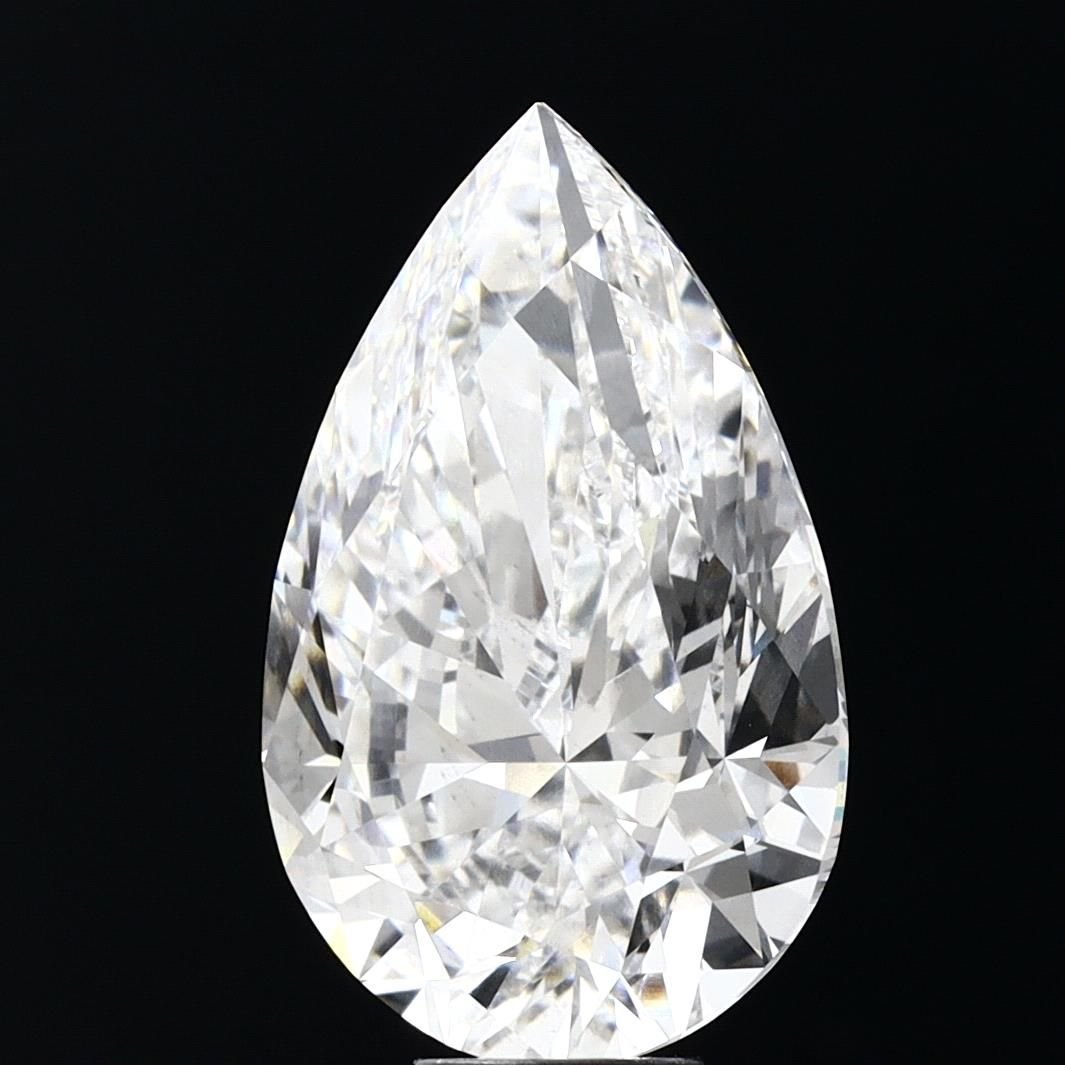 12.04ct E VS2 Rare Carat Ideal Cut Pear Lab Grown Diamond