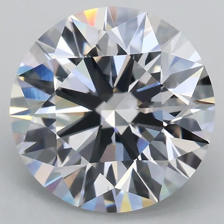 3.02ct D VS1 Rare Carat Ideal Cut Round Lab Grown Diamond
