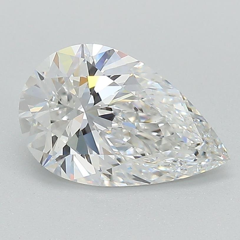 1.55ct E VS1 Rare Carat Ideal Cut Pear Lab Grown Diamond