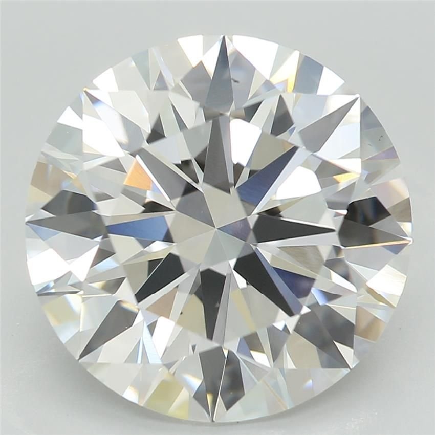 4.23ct D VS2 Rare Carat Ideal Cut Round Lab Grown Diamond