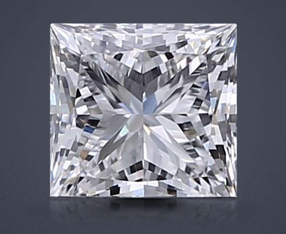 0.59 Carat Princess Lab Diamond