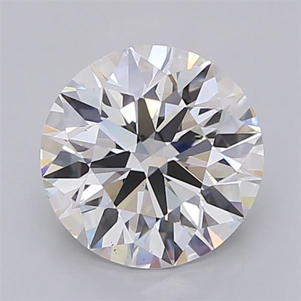2.01ct F VS1 Rare Carat Ideal Cut Round Lab Grown Diamond