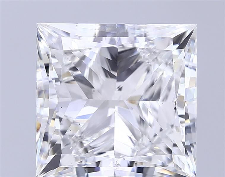 10.02ct E VS2 Rare Carat Ideal Cut Princess Lab Grown Diamond