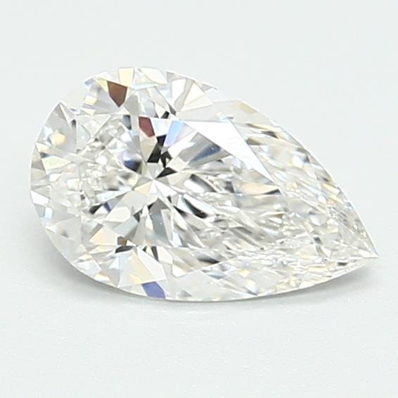 0.96ct E VVS2 Rare Carat Ideal Cut Pear Lab Grown Diamond
