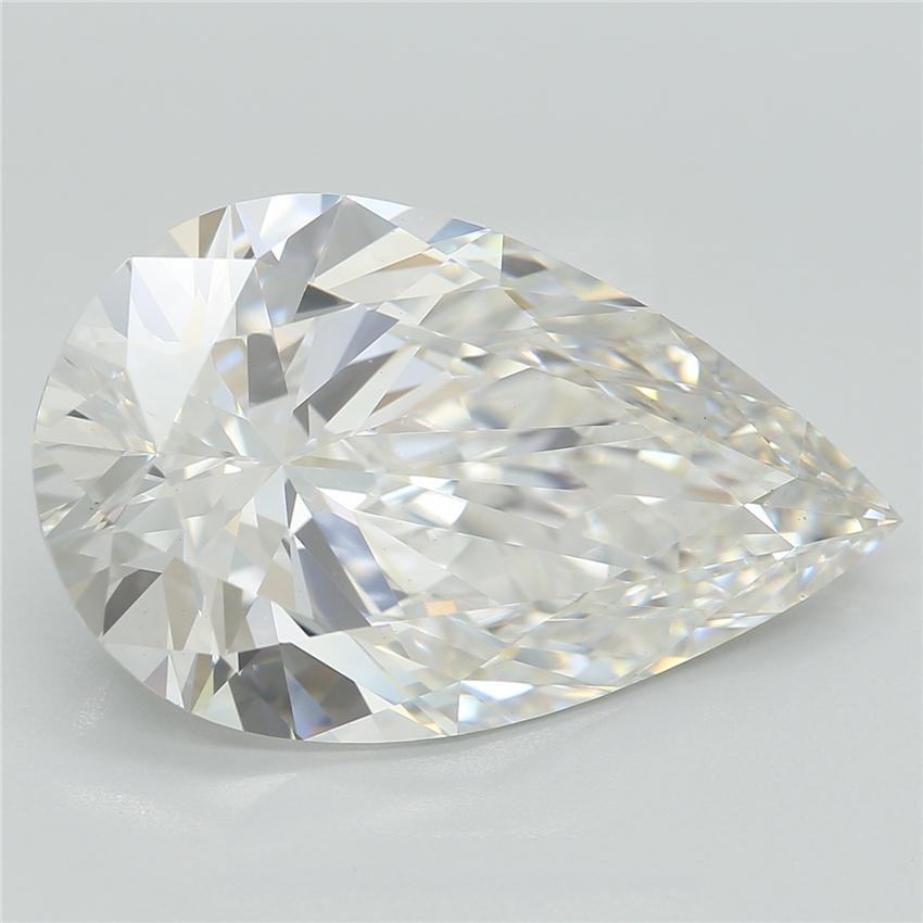 5.22ct G VS1 Rare Carat Ideal Cut Pear Lab Grown Diamond