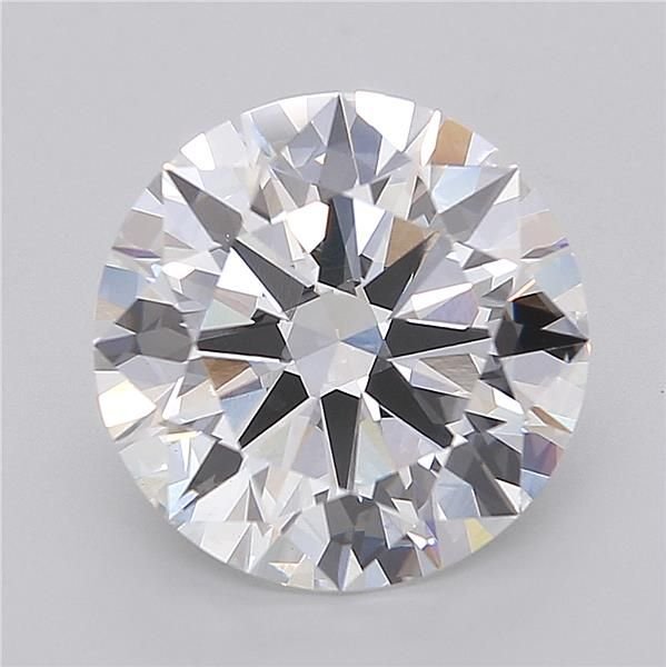 6.02ct E VVS2 Rare Carat Ideal Cut Round Lab Grown Diamond