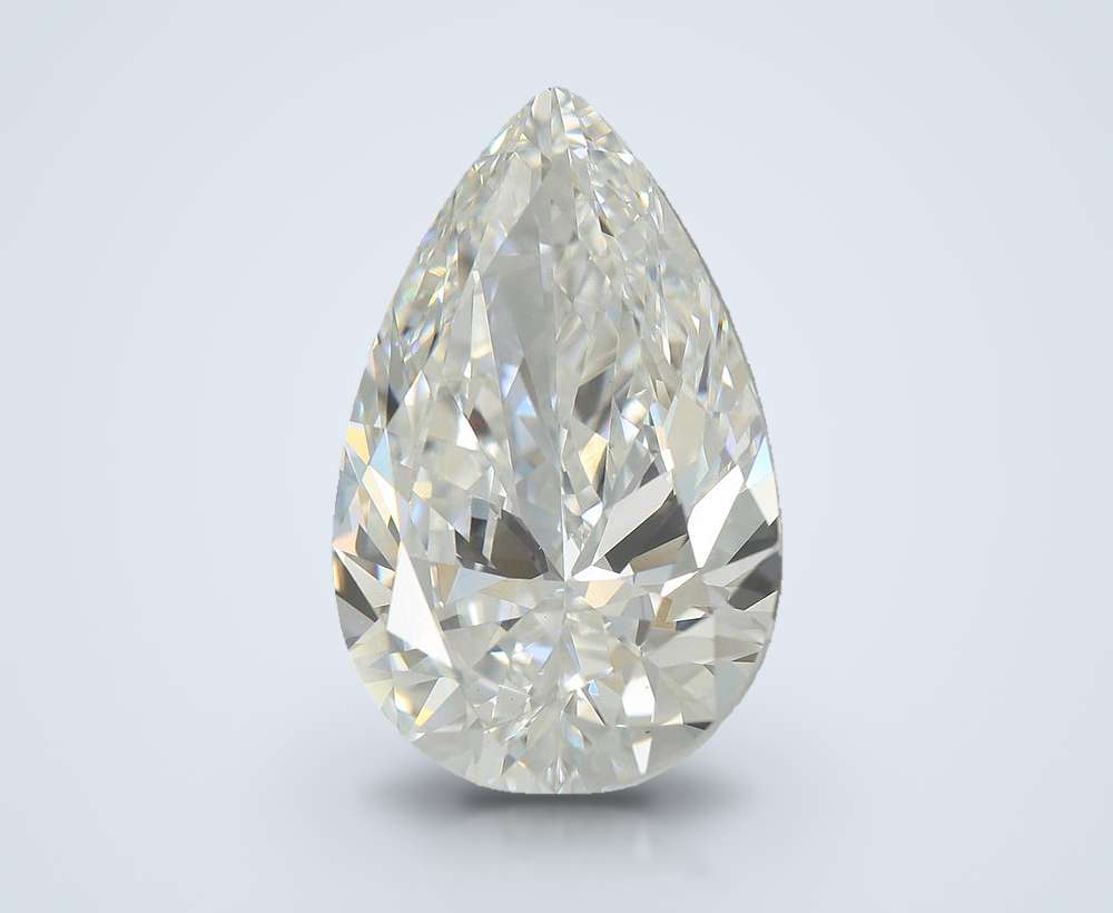 9.70 Carat Pear Lab Diamond