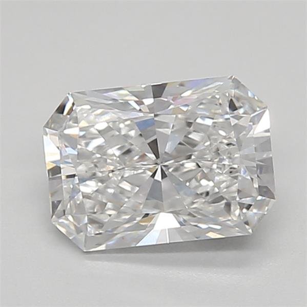 0.89ct D VVS2 Rare Carat Ideal Cut Radiant Lab Grown Diamond