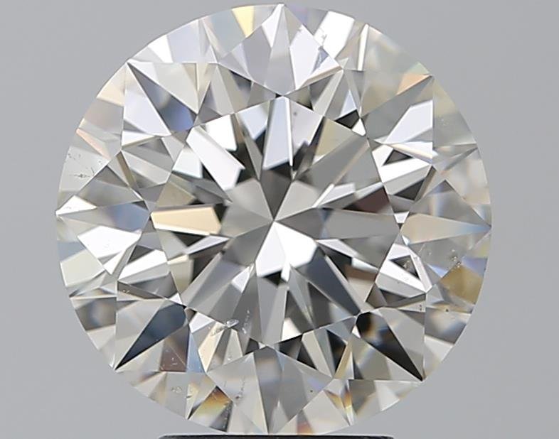 4.77ct H SI1 Rare Carat Ideal Cut Round Diamond