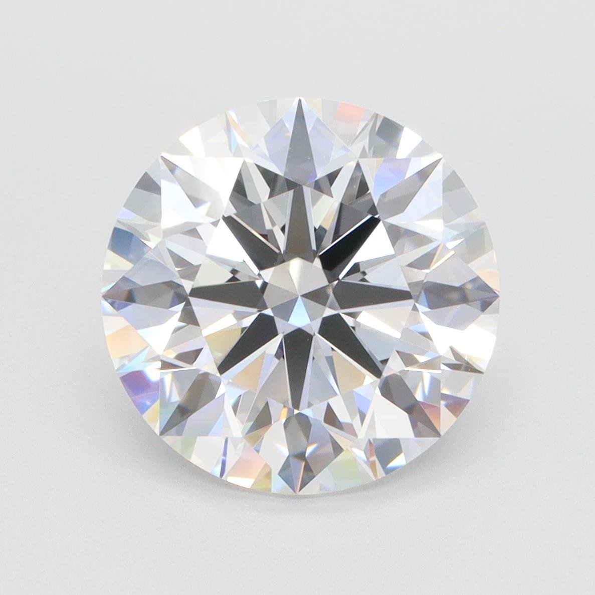 4.62ct D VVS1 Rare Carat Ideal Cut Round Lab Grown Diamond