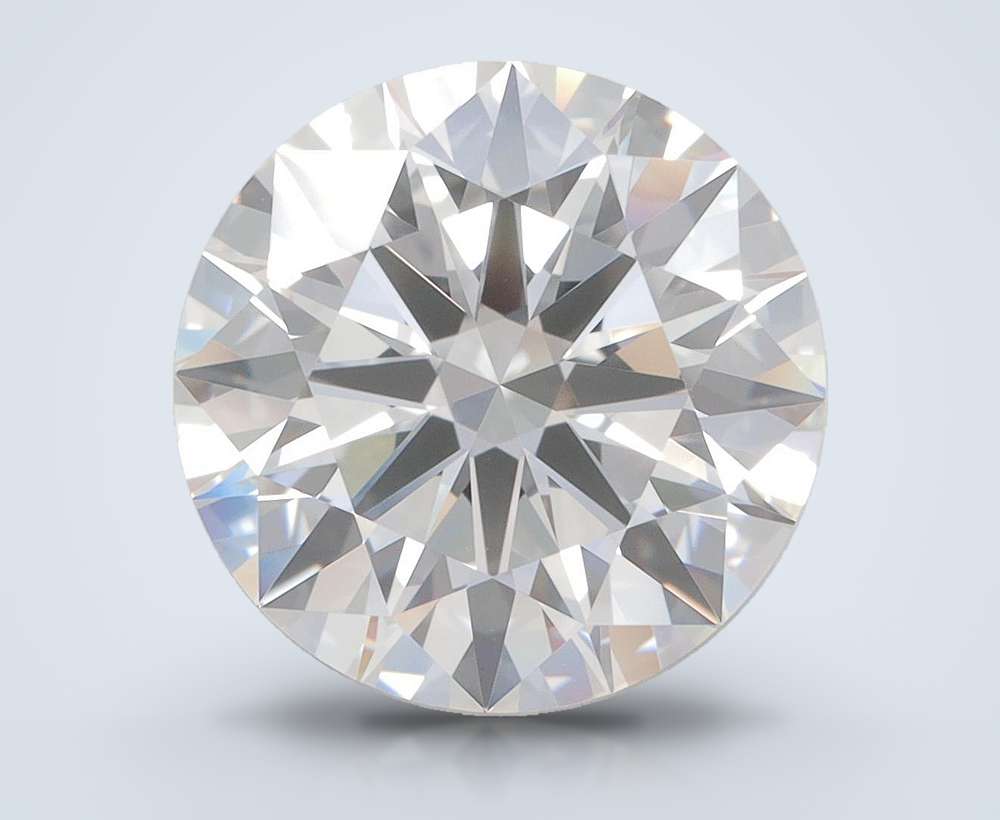 5.52 Carat Round Lab Diamond