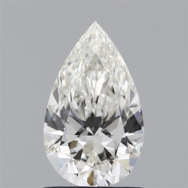 0.87ct H VS1 Rare Carat Ideal Cut Pear Lab Grown Diamond