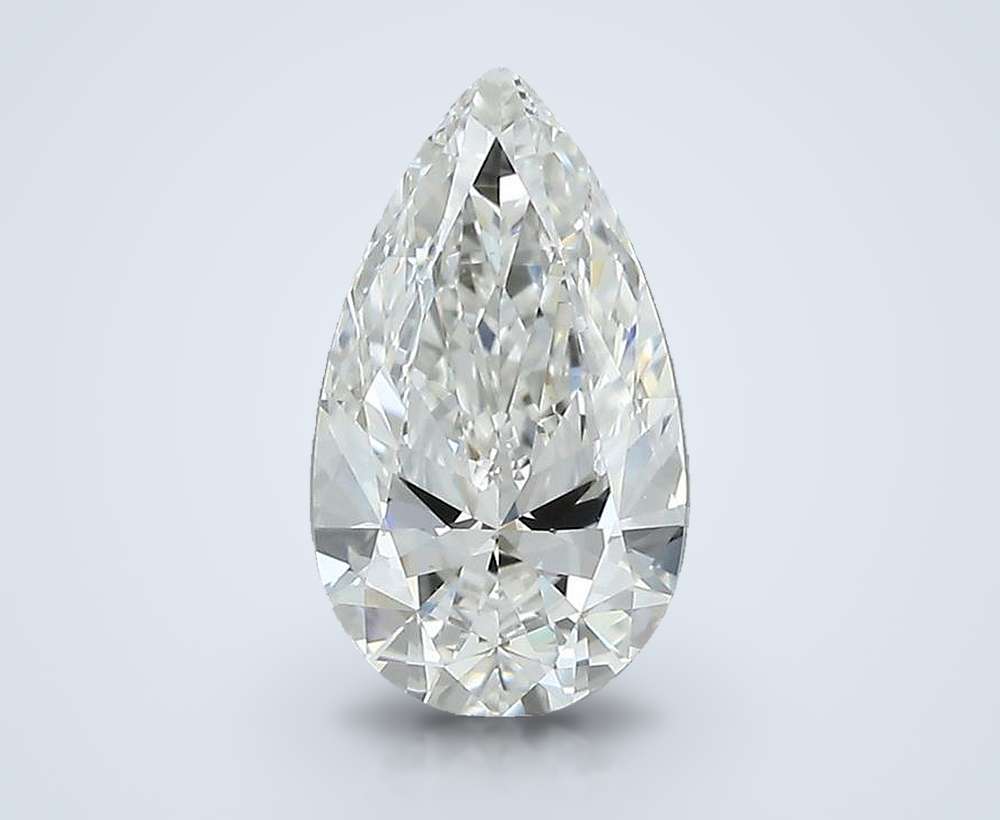 0.80 Carat Pear Natural Diamond