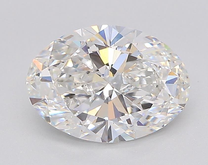 1.51ct F VS2 Rare Carat Ideal Cut Oval Lab Grown Diamond