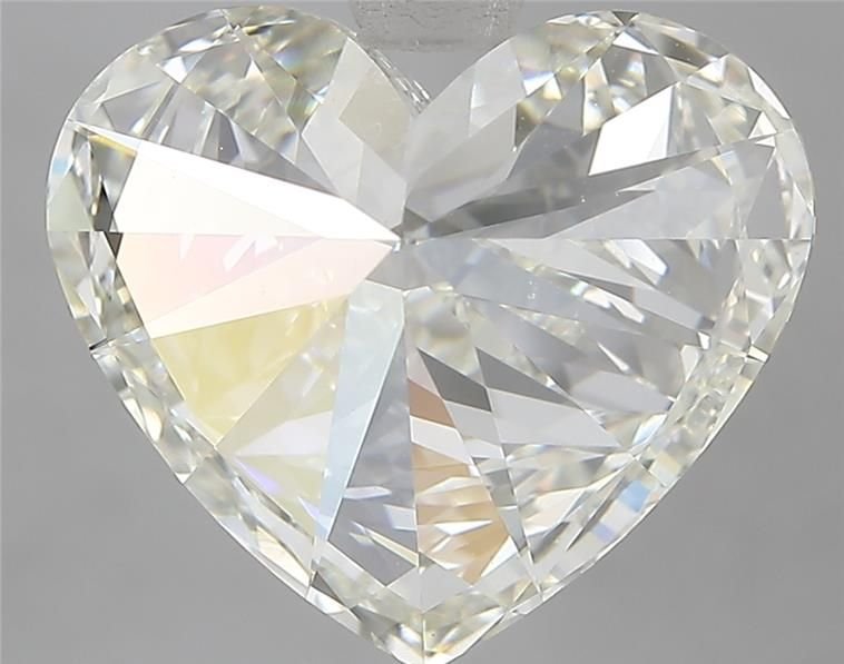 6.01ct J VVS2 Rare Carat Ideal Cut Heart Diamond