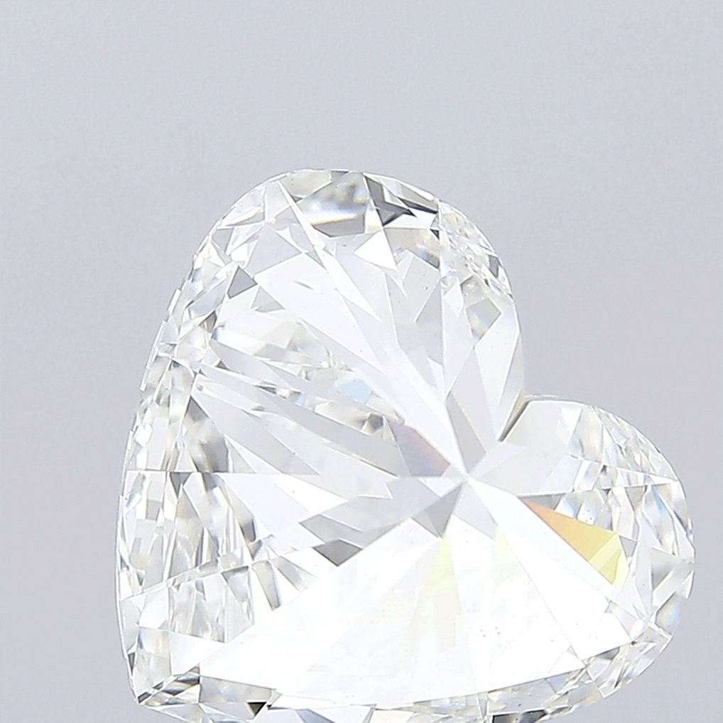 11.24ct G VS1 Rare Carat Ideal Cut Heart Lab Grown Diamond