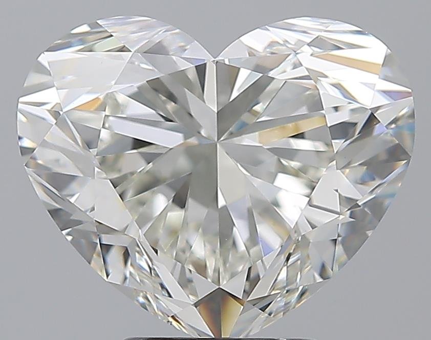 5.01ct J VS1 Rare Carat Ideal Cut Heart Diamond