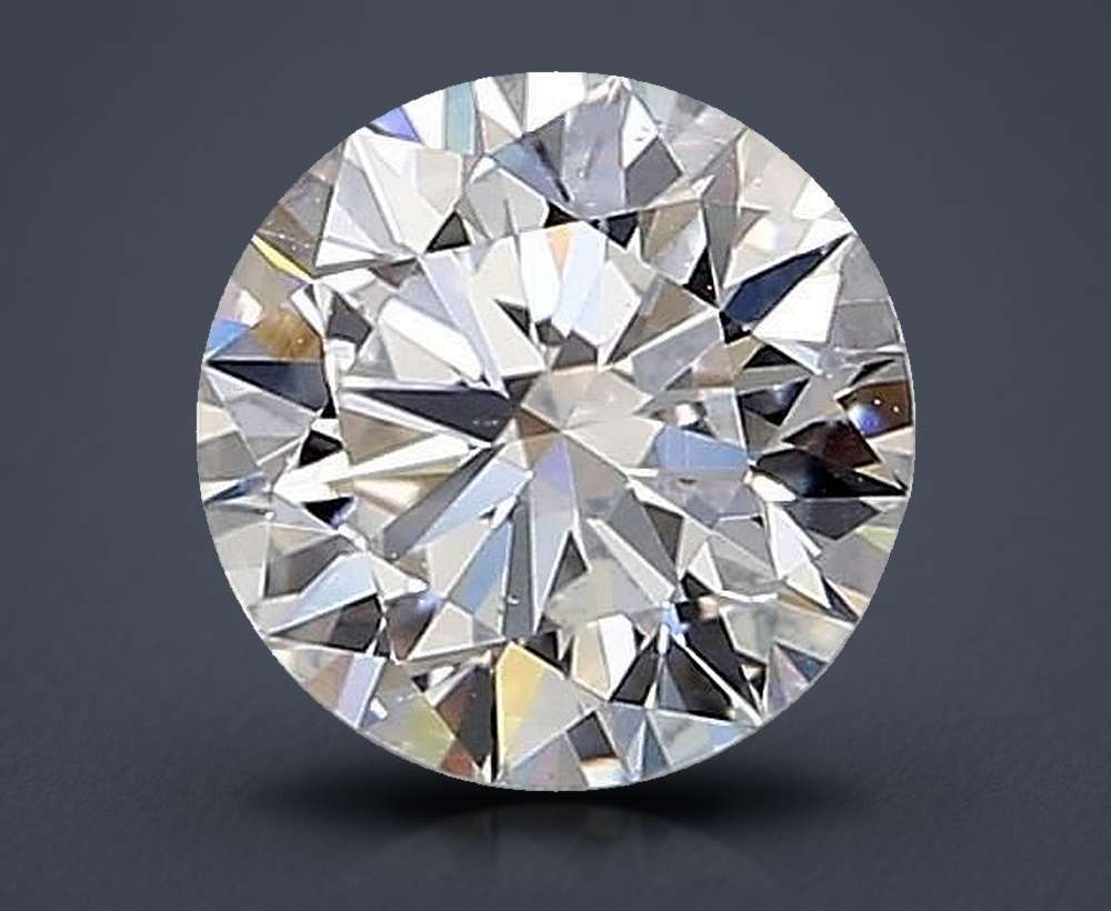 0.96 Carat Round Natural Diamond