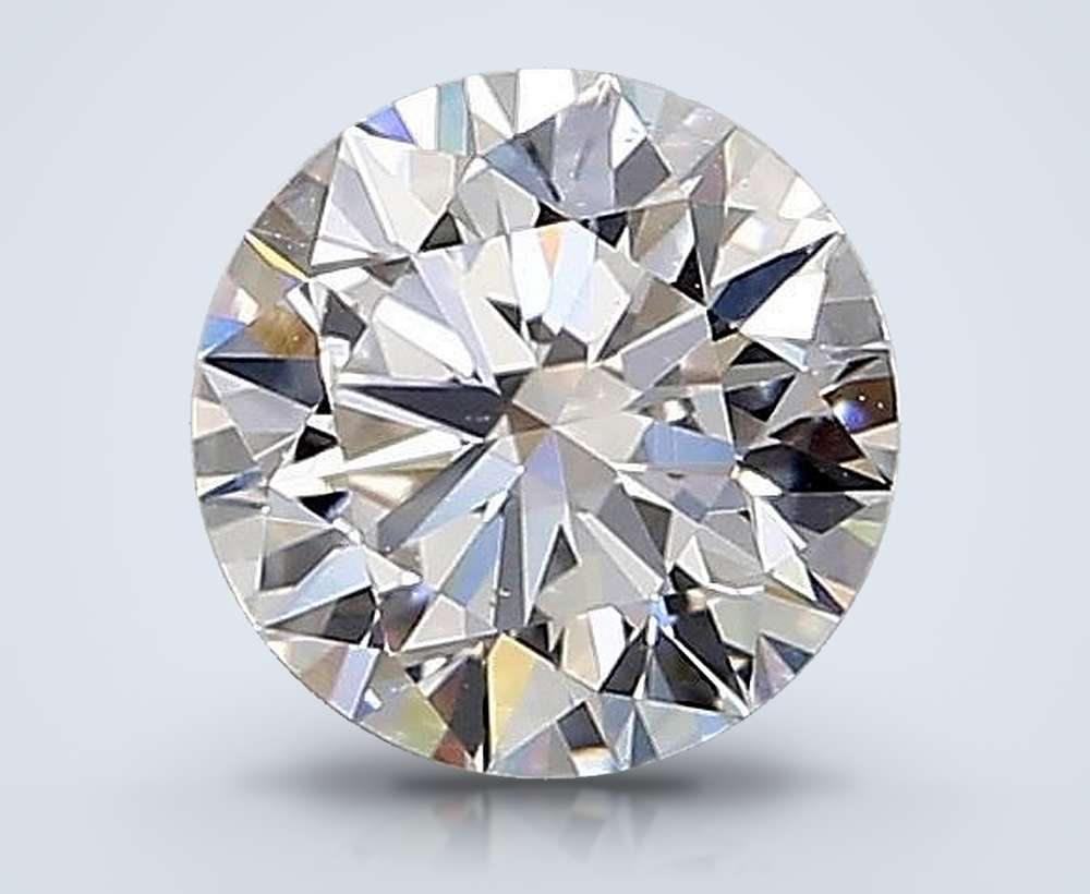 0.96 Carat Round Natural Diamond