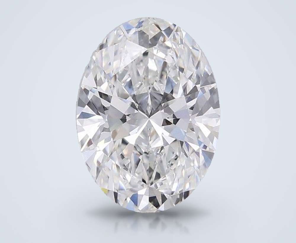2.56 Carat Oval Lab Diamond